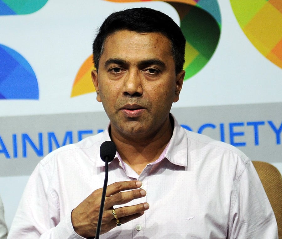 Goa CM Pramod Sawant. (DH Photo)