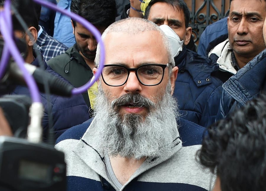 Former Jammu and Kashmir chief minister Omar Abdullah (PTI Photo)