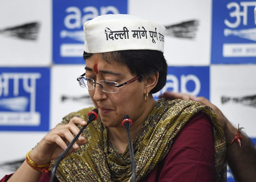 AAP MLA Atishi (PTI Photo)
