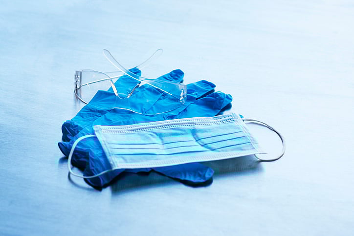 Facemask to protect yourself from communicable diseases. (istock Photo)