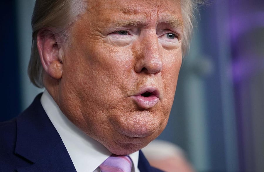 US President Donald Trump (AFP Photo)