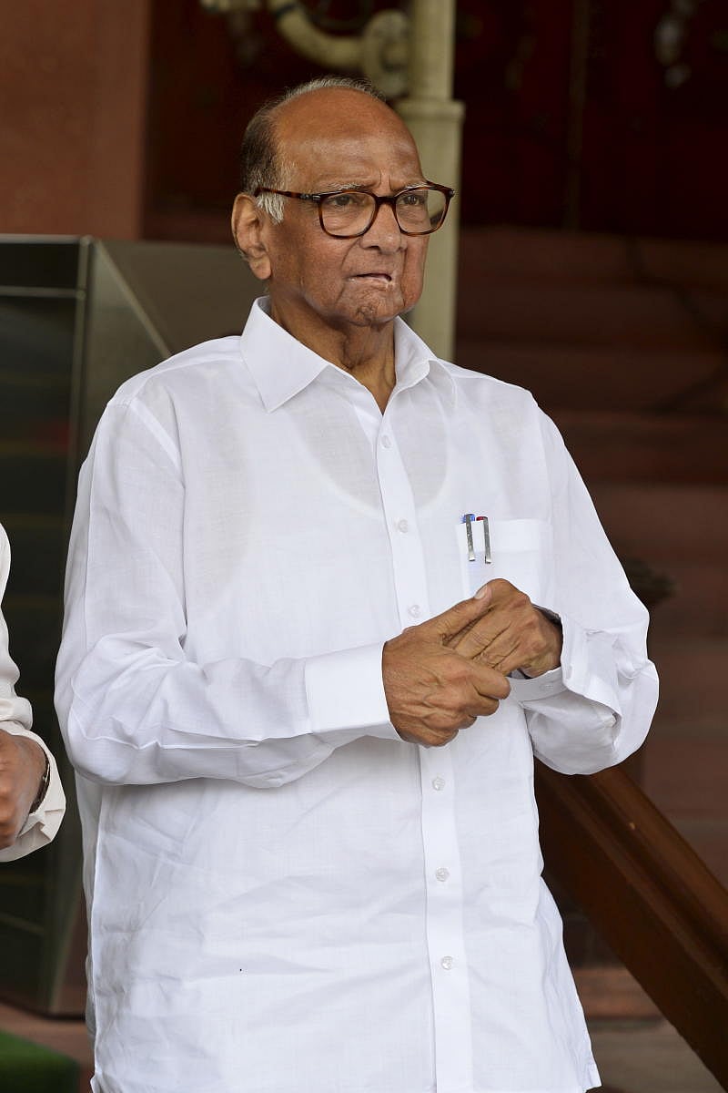 NCP chief Sharad Pawar (PTI Photo)
