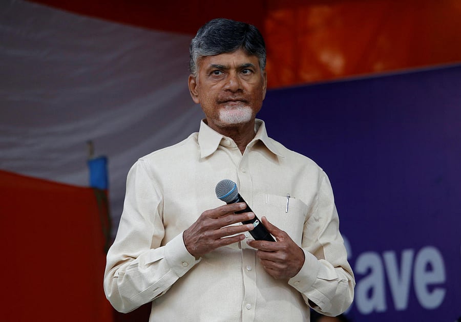 N Chandrababu Naidu. (Reuters file photo)