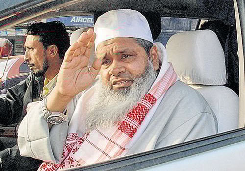 Badruddin Ajmal file photo (DH Photo)