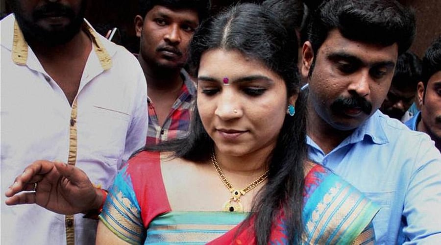 Saritha S Nair. PTI/FILE