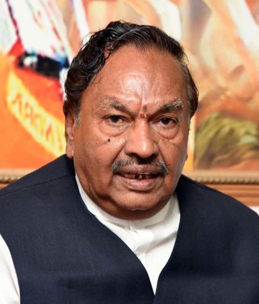  Rural Development and Panchayat Raj Minister K S Eshwarappa