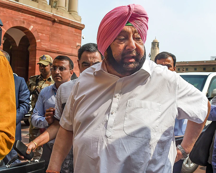 Punjab Chief Minister Amarinder Singh. (PTI Photo)