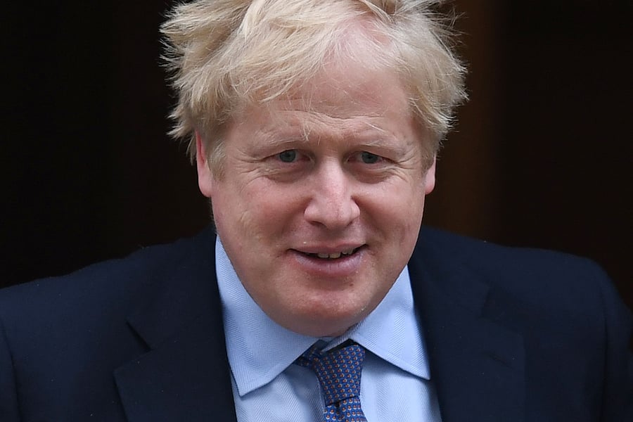 UK Prime Minister Boris Johnson. (AFP Photo)