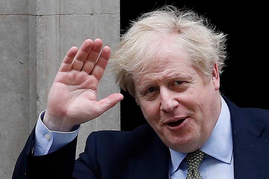 Britain's Prime Minister Boris Johnson (AFP Photo)