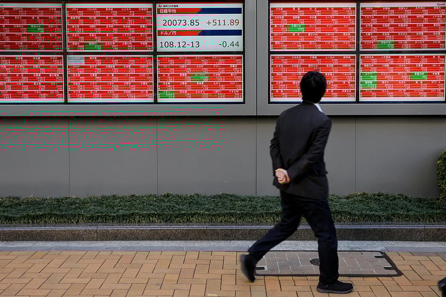 Nikkei stock index (Reuters Photo)