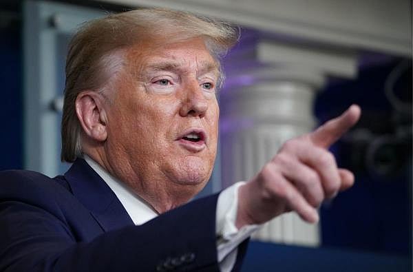 US President Donald Trump. (AFP Photo)