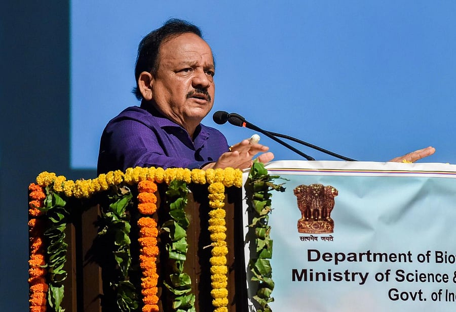 Union Health Minister Harsh Vardhan. (PTI Photo)