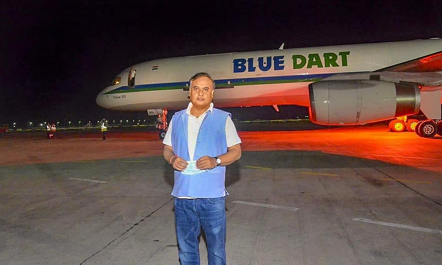 Himanta Biswa Sarma. Photo: PTI/Twitter/himantabiswa