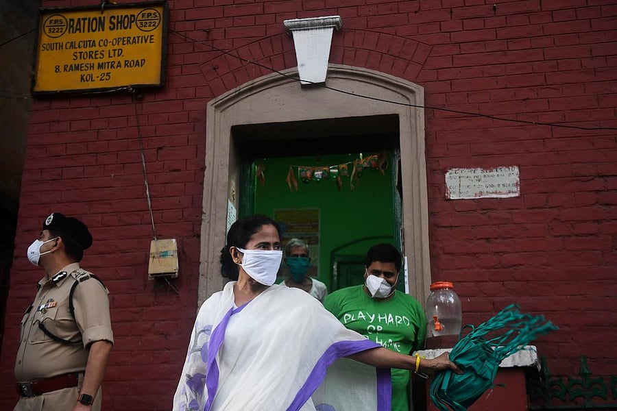 Banerjee also said that she welcomes “ all constructive support & suggestions” especially from the Centre to deal with COVID-19. AFP
