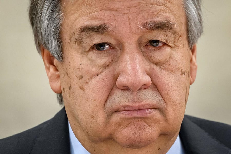 Antonio Guterres. AFP/file photo
