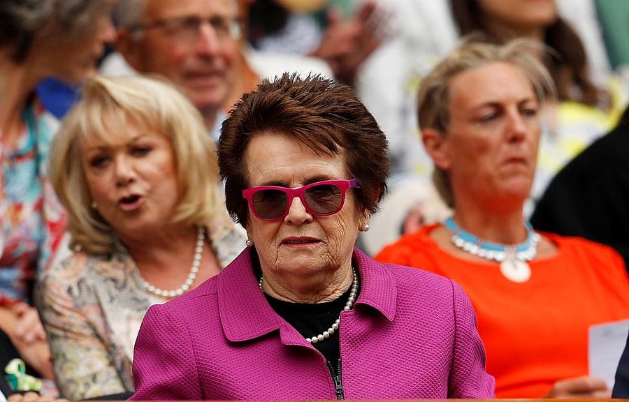 Billie Jean King. Reuters/File