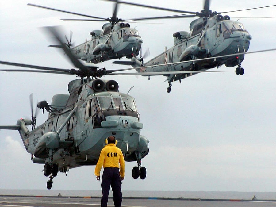 The utility helicopters will be used in attack missions as well as for search and rescue and surveillance operations. (File Photo)