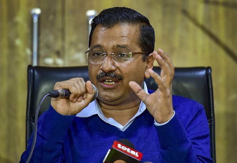 Delhi Chief Minister Arvind Kejriwal. PTI Photo