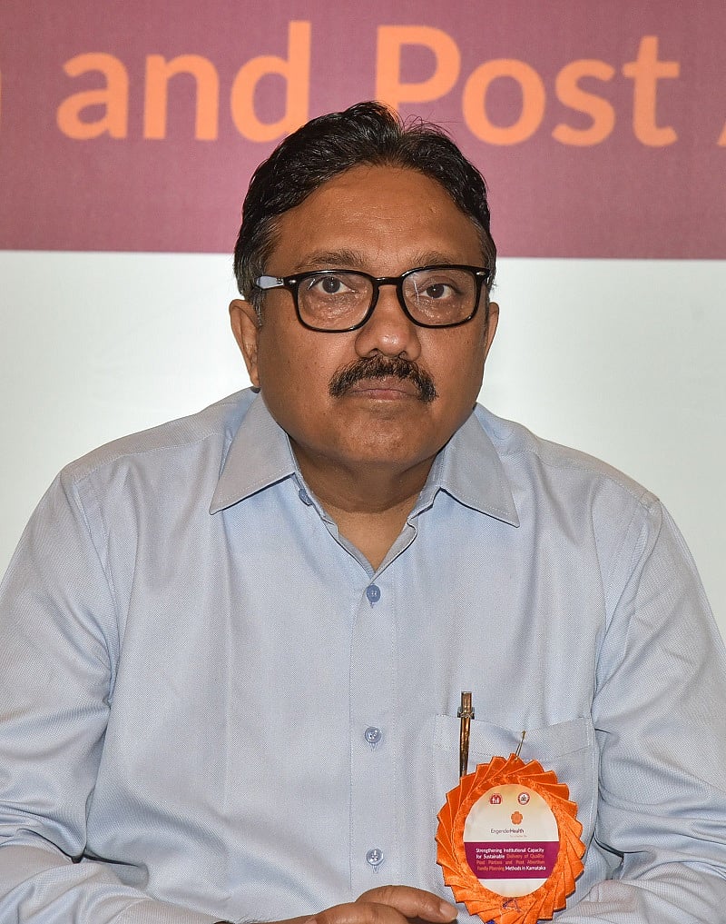 Jawaid Akhtar, Principal Secretary Health and Family Welfare Dept in Bengaluru. (DH Photo)