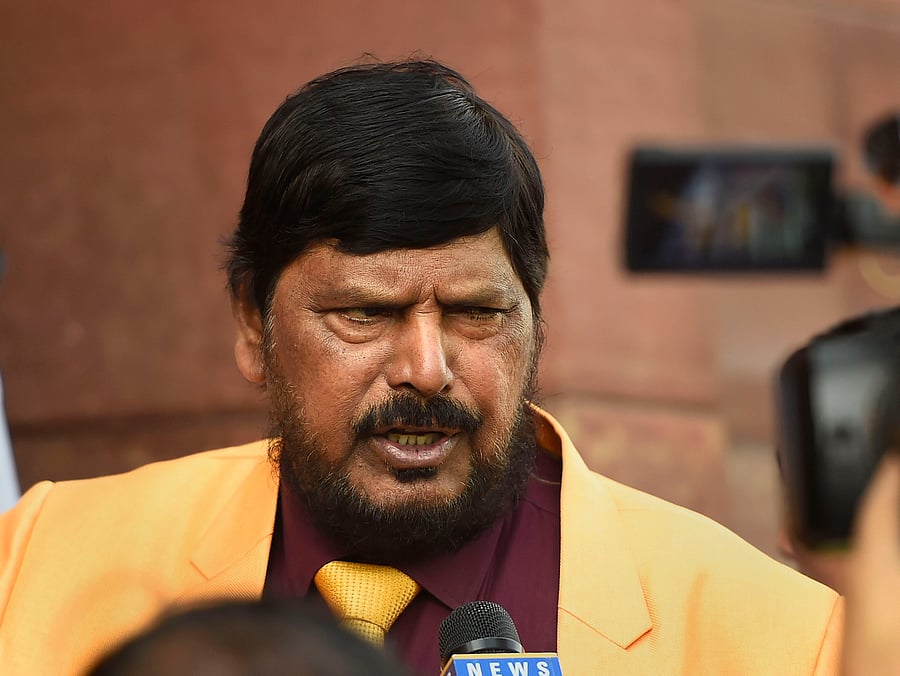 Union Minister Ramdas Athawale. (PTI Photo)