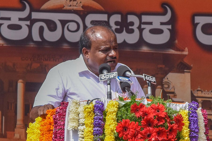 JD(S) leader H D Kumaraswamy (DH File Photo)