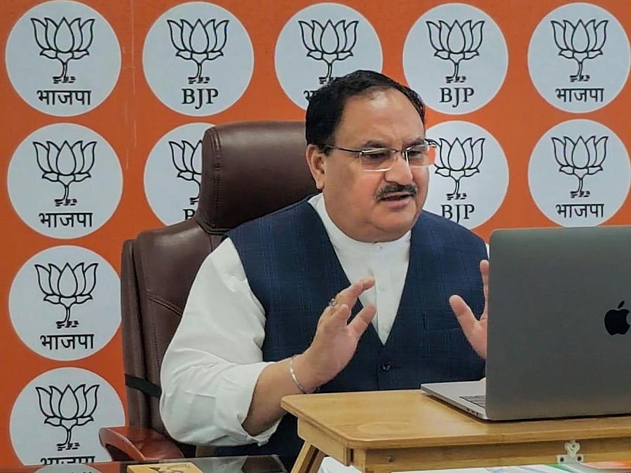 BJP National President JP Nadda (PTI Photo)