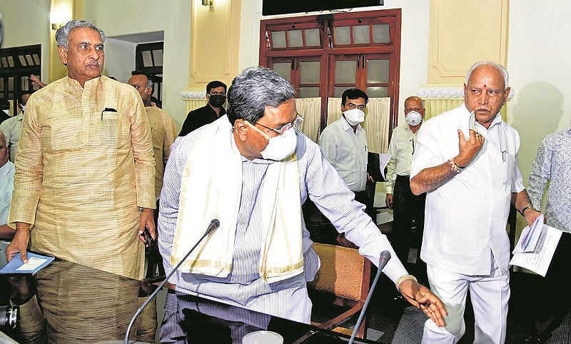 Opposition Leader and Badami MLA Siddaramaiah. (DH Photo)