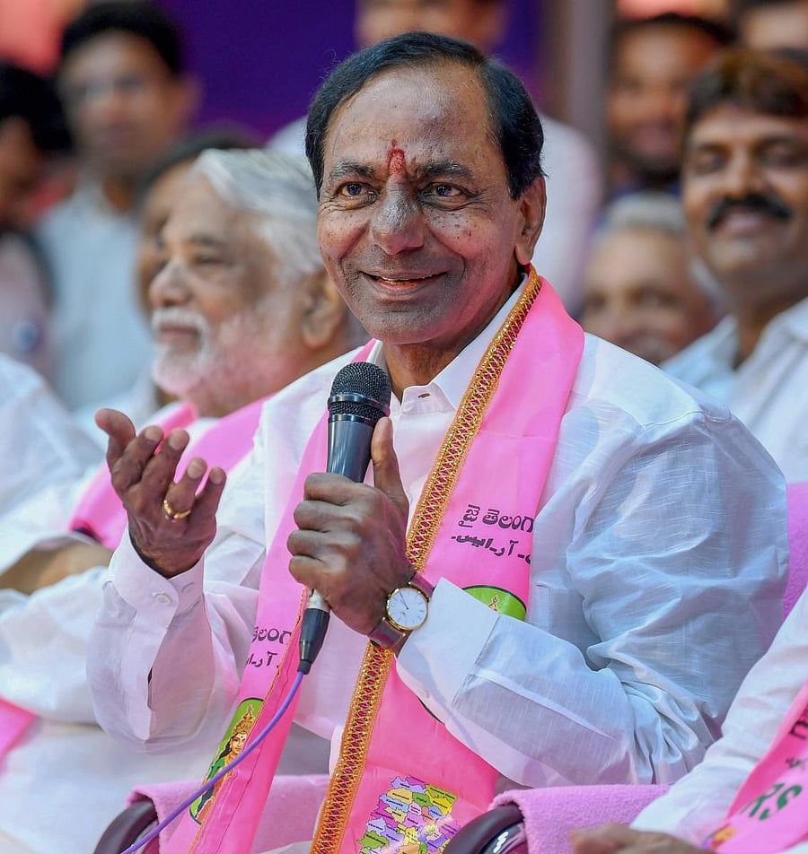 Chief Minister K Chandrasekhar Rao (PTI Photo)