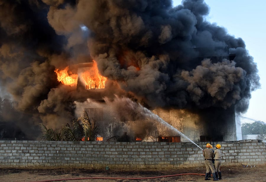 Fire mishap (Image for representtaion)
