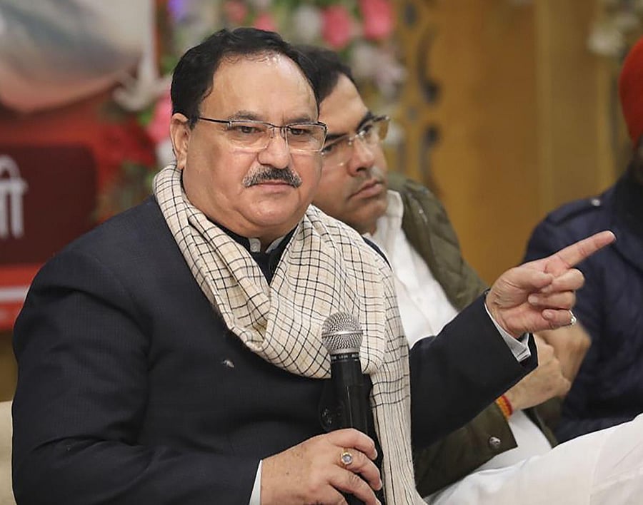 BJP chief J P Nadda (PTI File Photo)
