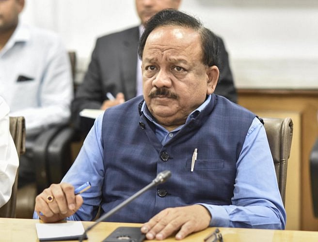 Union Health Minister Harsh Vardhan (PTI Photo)