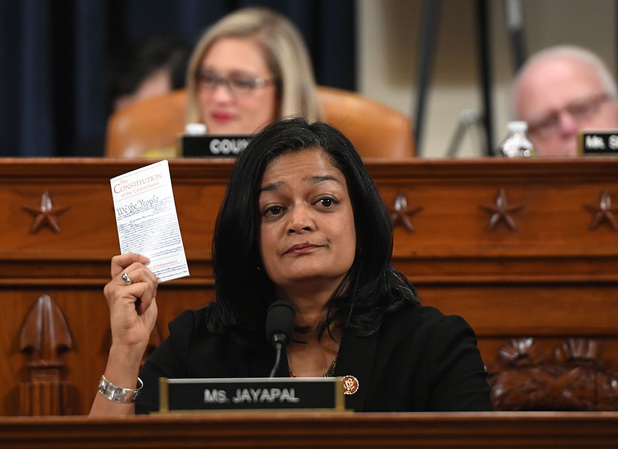 Democratic Representative Pramila Jayapal