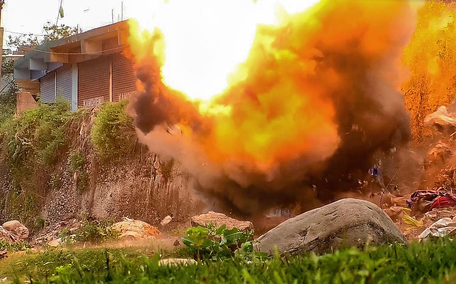 Mortar shell (PTI File Photo)