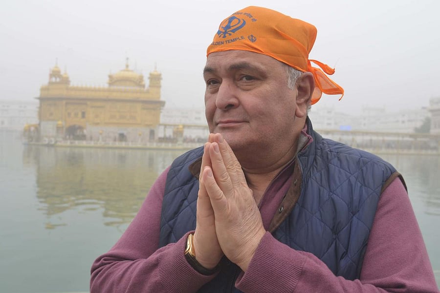 Bollywood actor Rishi Kapoor (AFP Photo)