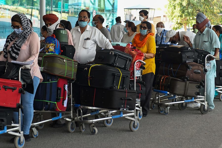 Passengers are arriving from Canada (308), US (927), UAE (2,575), Qatar (414) and Saudi Arabia (927). (Credit: DH Photo)