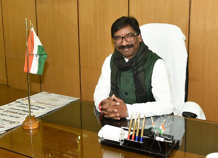 Jharkhand Chief Minister Hemant Soren. (PTI Photo)