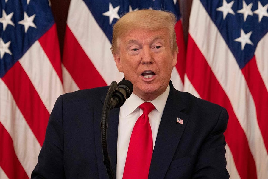 US President Donald Trump (AFP Photo)