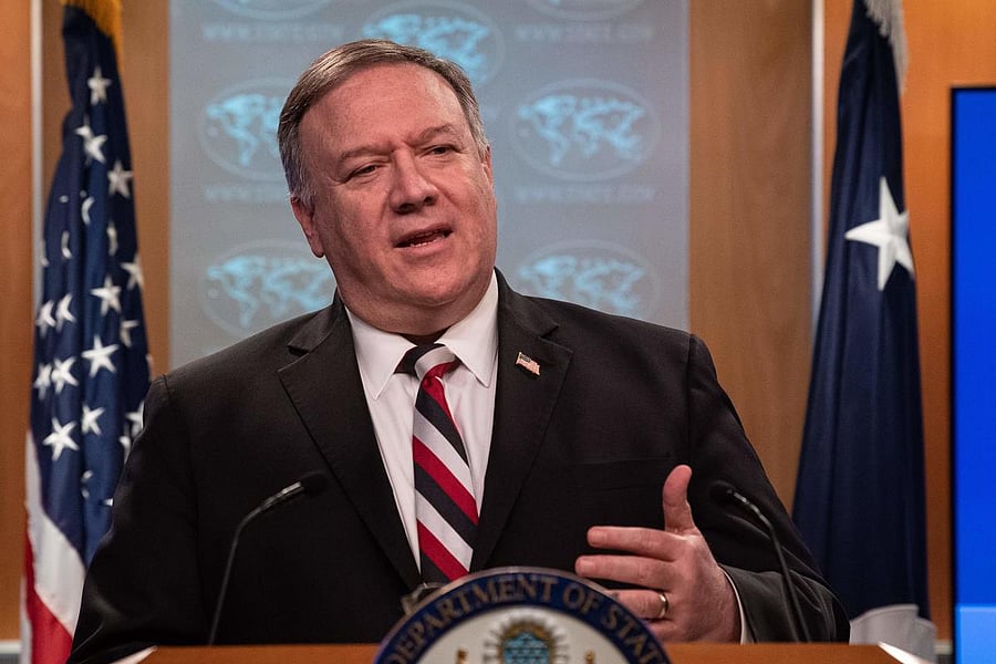 Mike Pompeo. AFP file photo