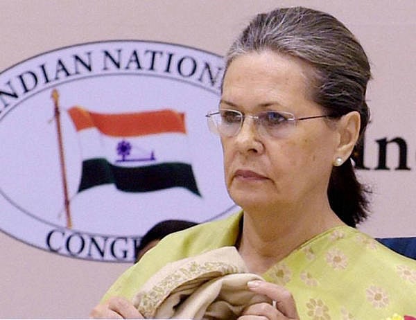 Congress interim president Sonia Gandhi. (Credit: DH Photo)