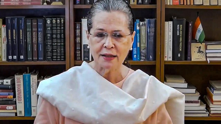 Congress President Sonia Gandhi (PTI Photo)