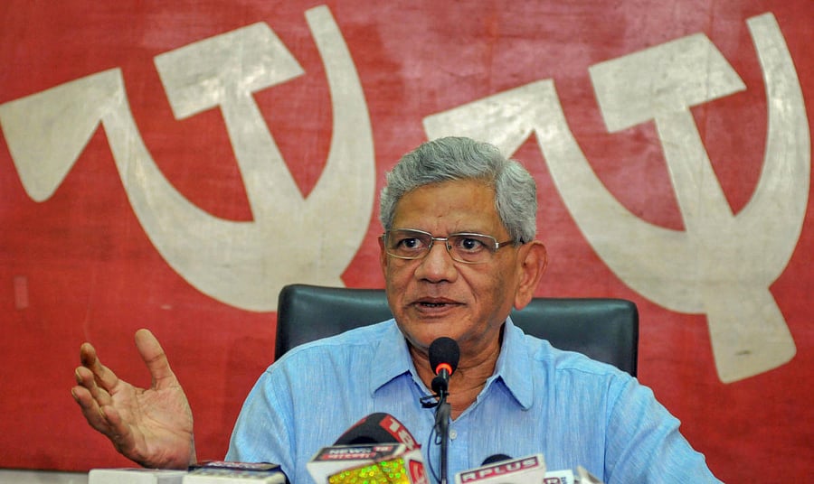 CPI(M) General Secretary Sitaram Yechury. Credit: PTI Photo