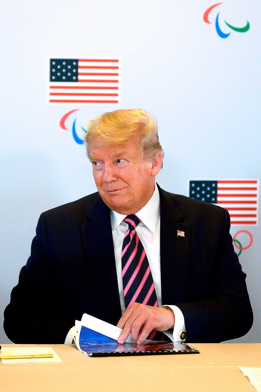 US President Donald Trump. (AFP Photo)