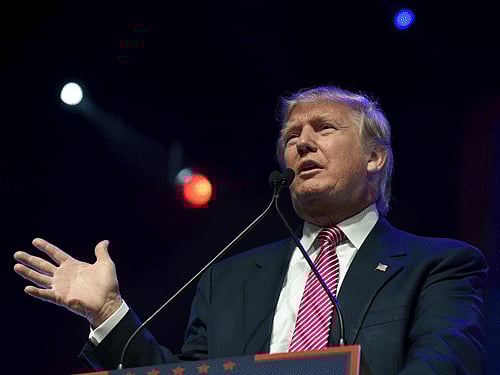 Trump made the remarks while predicting that he will earn a "tremendous amount" of support from African-Americans. Reuters file photo