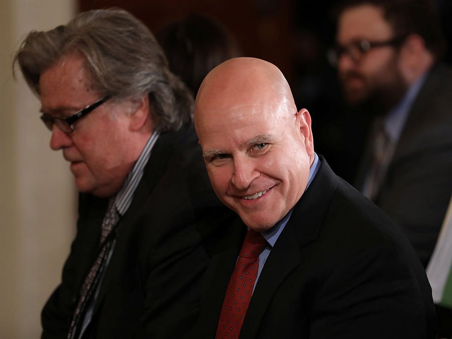 National Security Advisor Lt General H R McMaster. Reuters