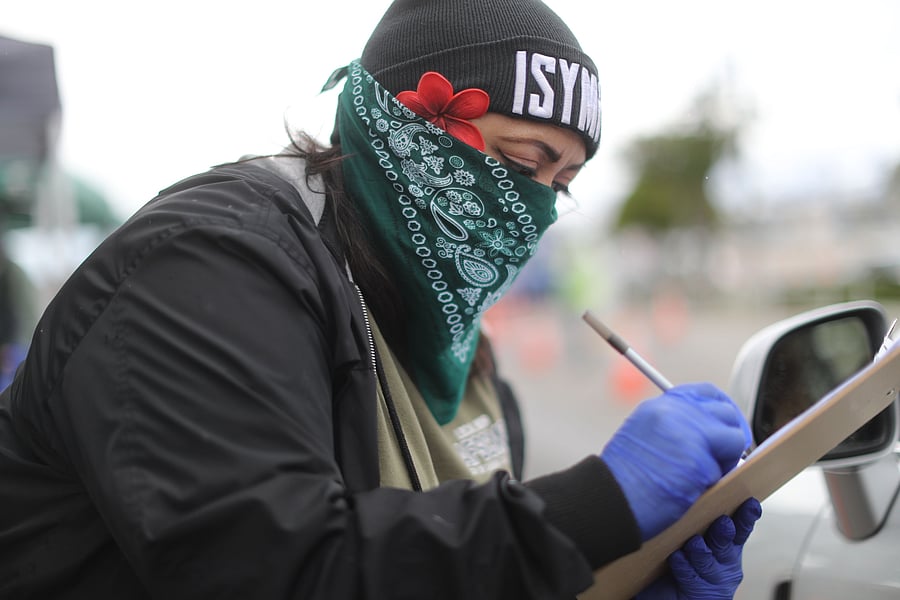 The North Carolina Department of Commerce says people typically receive payment within 14 days of filing their initial claim. (Credit: AFP Photo)