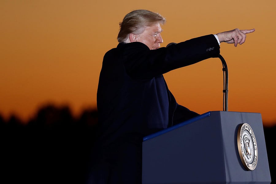 "On the ten-year anniversary of the Mumbai terror attack, the U.S. stands with the people of India in their quest for justice," Trump tweeted. (Reuters Photo)