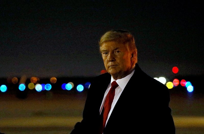 US President Donald Trump. (Reuters Photo)