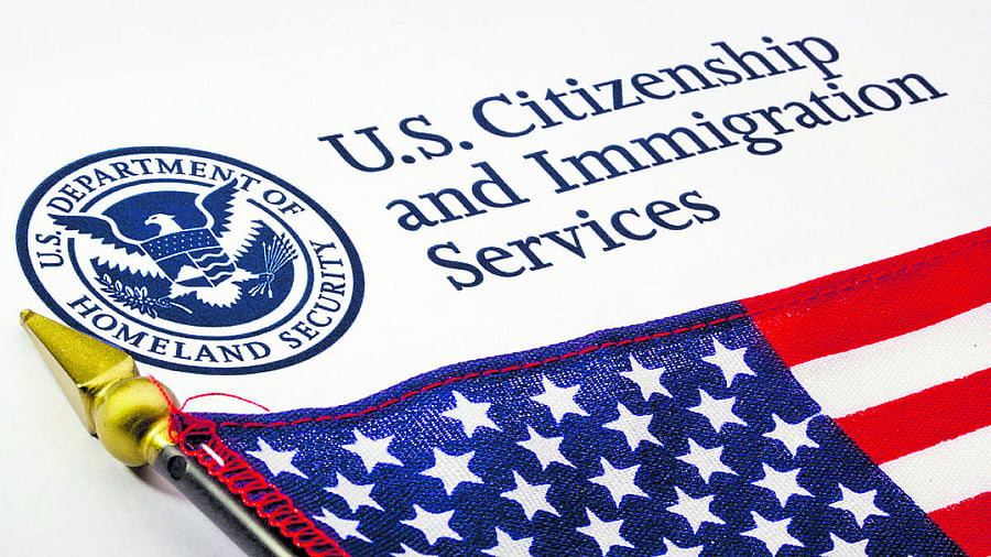 Photograph of a U.S. Department of Homeland Security logo.