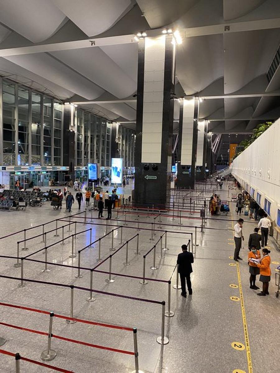 Inside KIA without the usual crowds