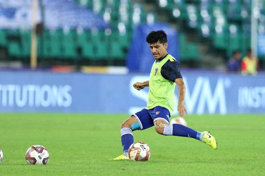 Anirudh Thapa of Chennaiyin FC. (DH Photo)